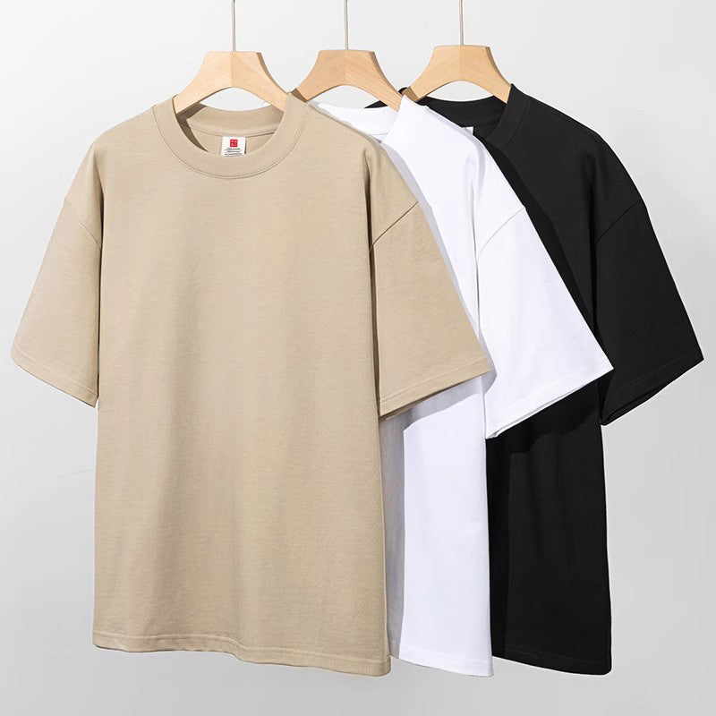 Loose Plus Size Short-sleeved T-shirt Round Neck Top
