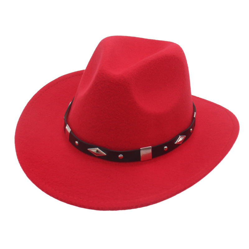 Autumn And Winter Curved Edge Denim European And American Style Curved Edge Hat