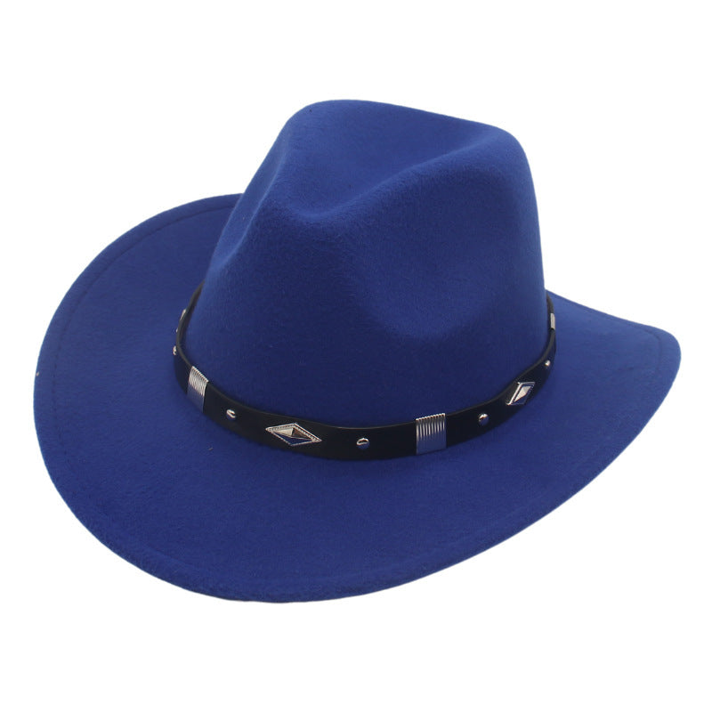 Autumn And Winter Curved Edge Denim European And American Style Curved Edge Hat
