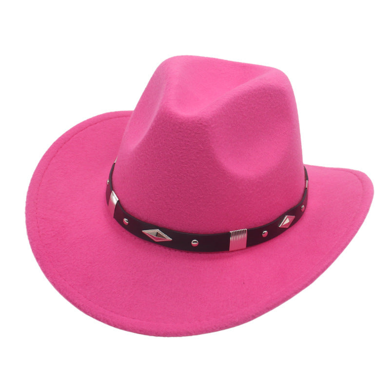 Autumn And Winter Curved Edge Denim European And American Style Curved Edge Hat