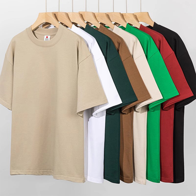 Loose Plus Size Short-sleeved T-shirt Round Neck Top