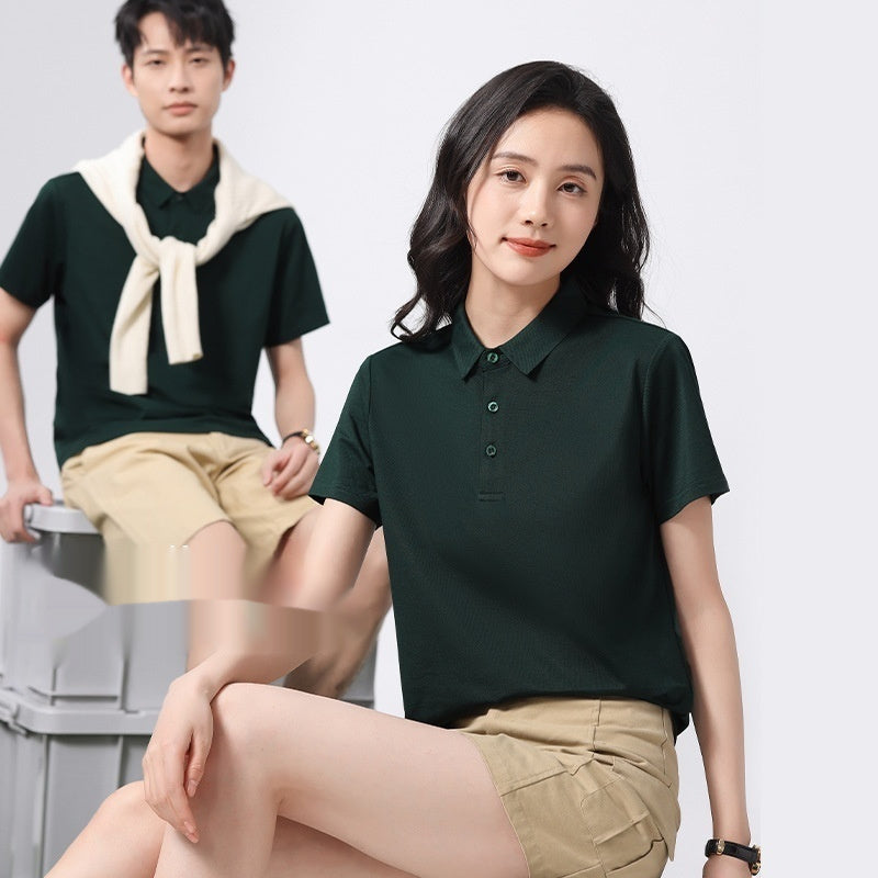 Short-sleeved T-shirt Corporate Advertising Polo Collar Top
