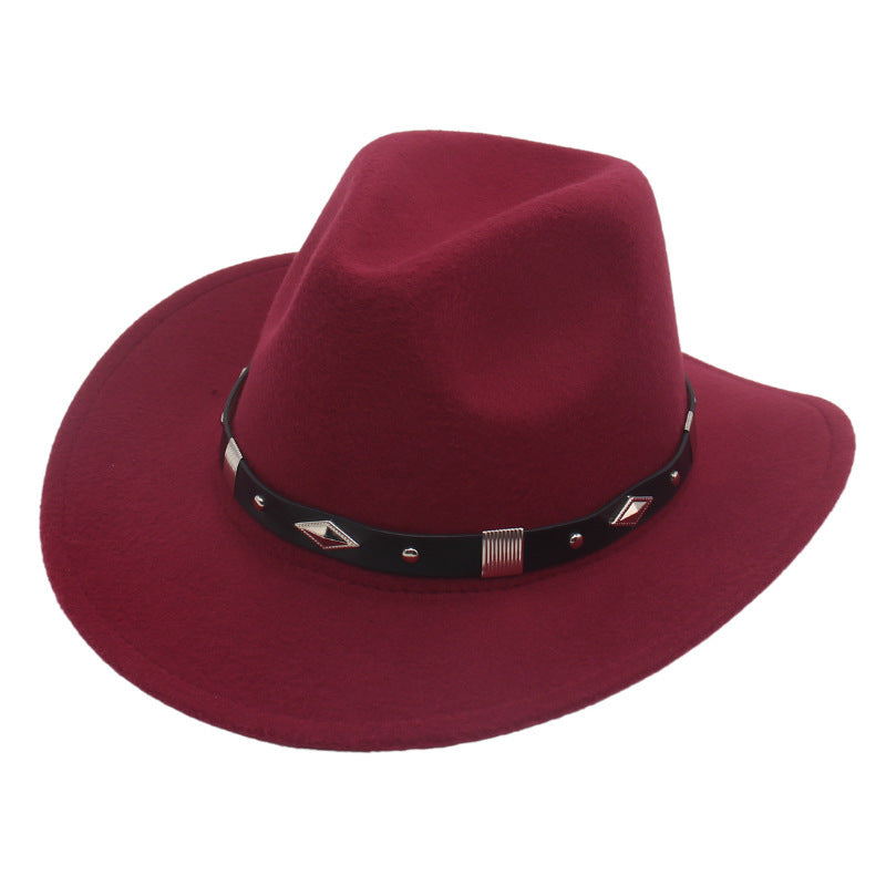 Autumn And Winter Curved Edge Denim European And American Style Curved Edge Hat