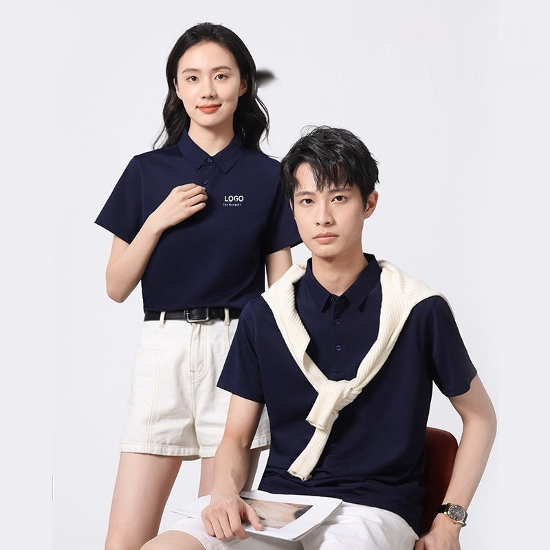 Short-sleeved T-shirt Corporate Advertising Polo Collar Top